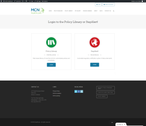 MCN Login - Login here to MCN Healthcare's Policy Library & StayAlert!
